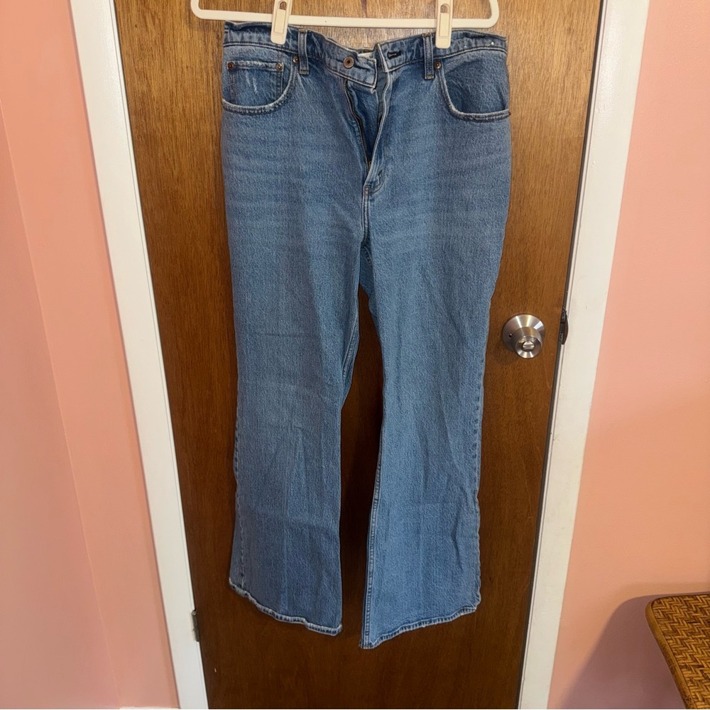 Abercrombie & Fitch Light Blue Flare Jeans
